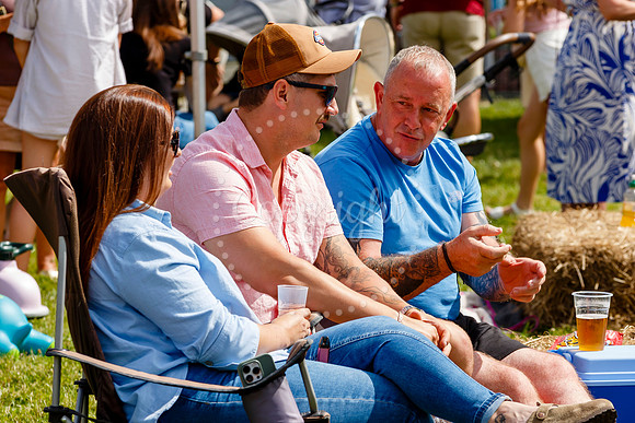 family fun day in aid of Cancer Research UK in Dickleburgh