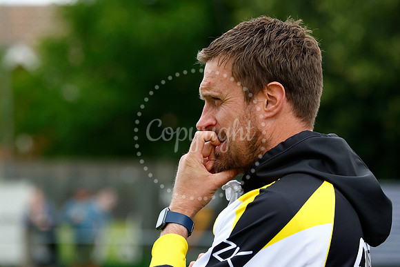 Harleston Town FC Manager Matt Halliday