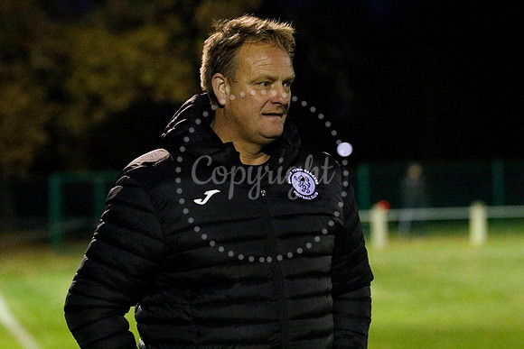 Soham Town Rangers manager Lance Key