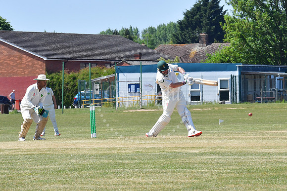 Farndon XI v Ellerslie 2nd XI cricket action