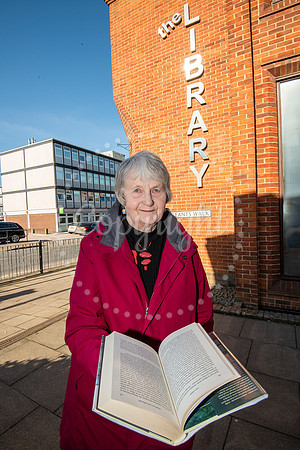 BFP Bury Library, Bury St EdmundsSue Spillar, local historian,
